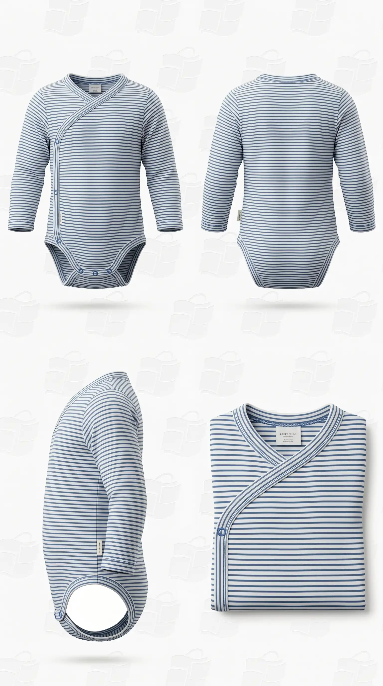 Variant: 1~2M - WHT (STRIPES)